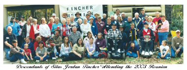 Silas Jordan Fincher Descendants