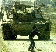 Israel's Brutal Occupation of Palestine. David and the Goliath.