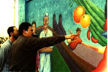 Tony & Darryl at Koreatown Mural