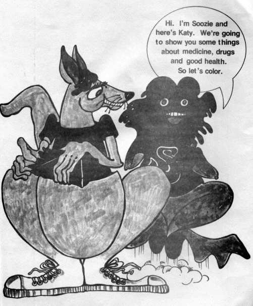 Spider-handed kangaroos for a drug-free America!