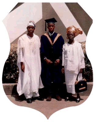 My Parent and Me on my convocation day