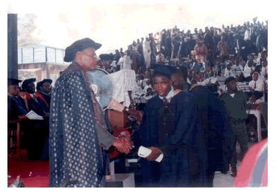 Prof. Roger Makanjuola on Convocation Day