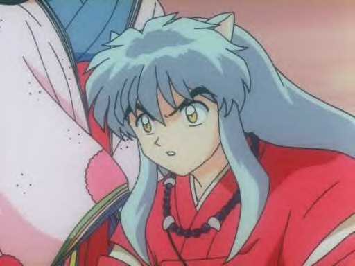 Aww Inuyasha is so cute, I think that's his mom there with him but I can't remember... yes I am that pathetic