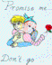 Promise me don't go...