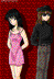 Neon and Kurapika, when they disguised themselves.