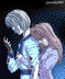 Neon, comforting Kurapika after he killed Ubogin