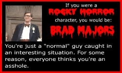 I'm Brad Majors!