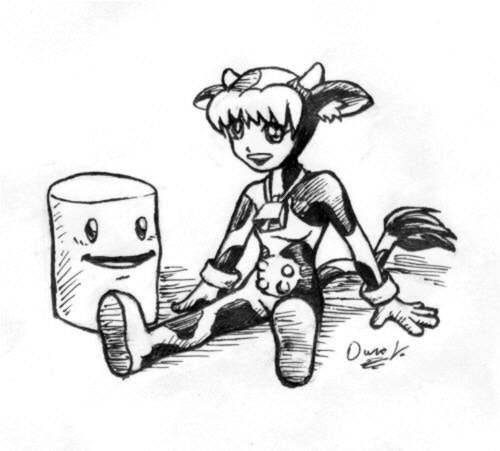 Vaca and Marshmallow, full size