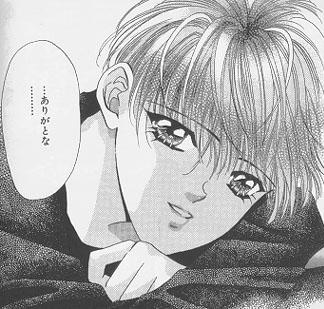 Tsukasa smiling really sweetly