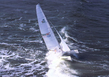 Inter 20 at Round of Texel getting hit by a breaker.