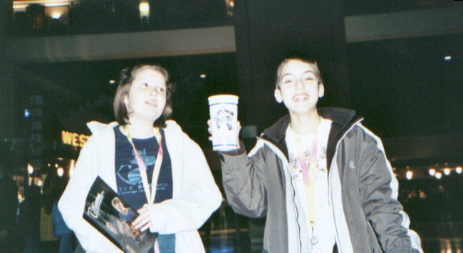 2001 Tawny, and Shea at their first concert in Columbus