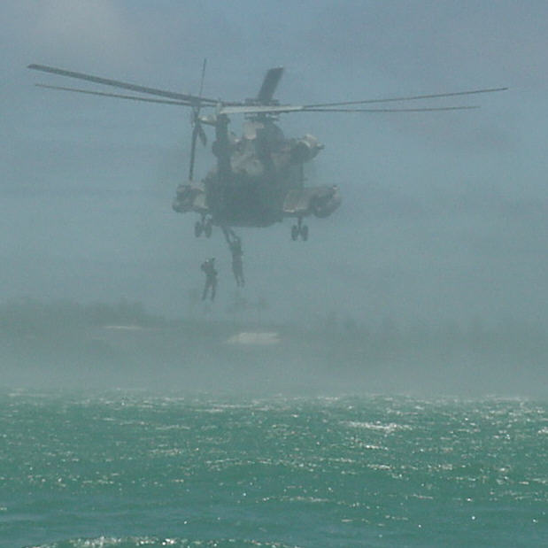 helo-casting in Hawaii
