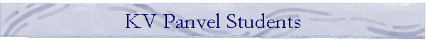 KV Panvel Students