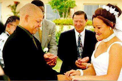exchanging vows