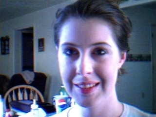 and Cyndi playing w/the web cam