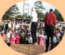 Mzee preaching during Malava Crusade