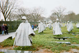 Korean War memorial