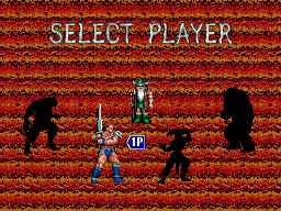Almost as boring as the title screen, Pick your player!!