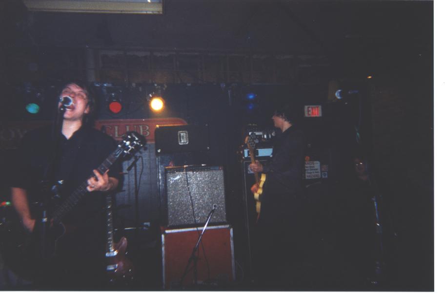 Singing "Who sucked out the feeling"