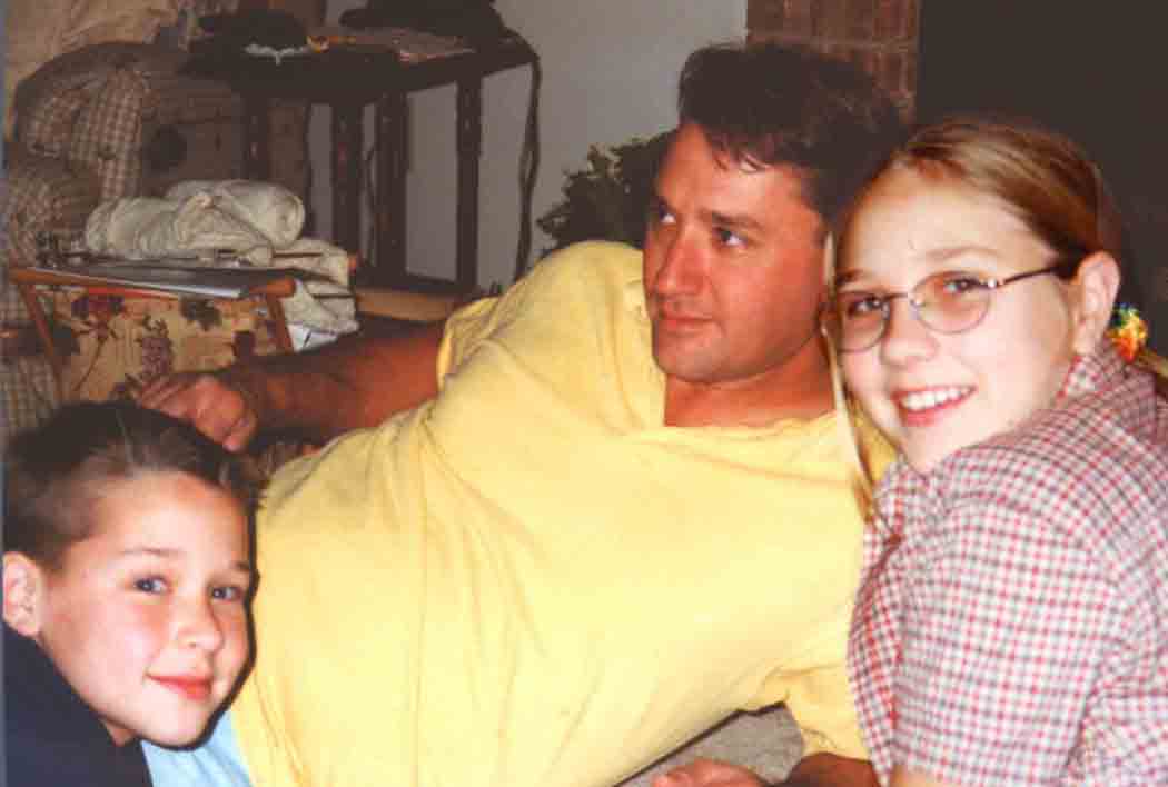 Fred, Nick, and Lauren (Christmas 2000)