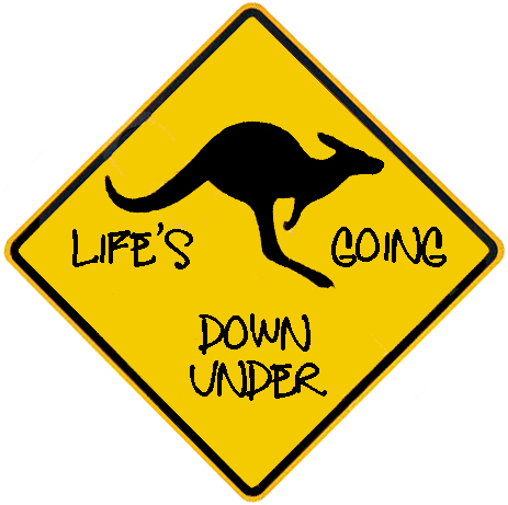 going down, down under