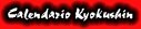 Calendario de eventos Kyokushin