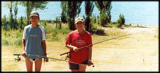 Iskander and Isa Going to fish