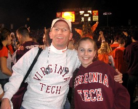 Alum at Tech-Miami game