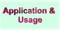 Application & Usage
