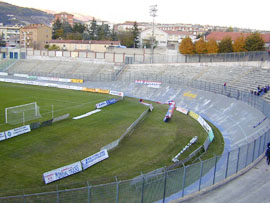 Stadio comunale Tommaso Fattori - L'Aquila - Abruzzo - Italy