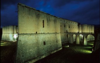 Fortezza spagnola - castello cinquecentesco - L'Aquila - Abruzzo - Italia