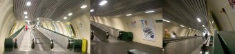 Percorso pedonale meccanizzato - MEGA PARCHEGGIO LORENZO NATALI (COLLEMAGGIO) - L'AQUILA - ABRUZZO - ITALIA