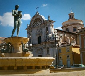 Piazza Duomo - L'Aquila - Abruzzo - Italy