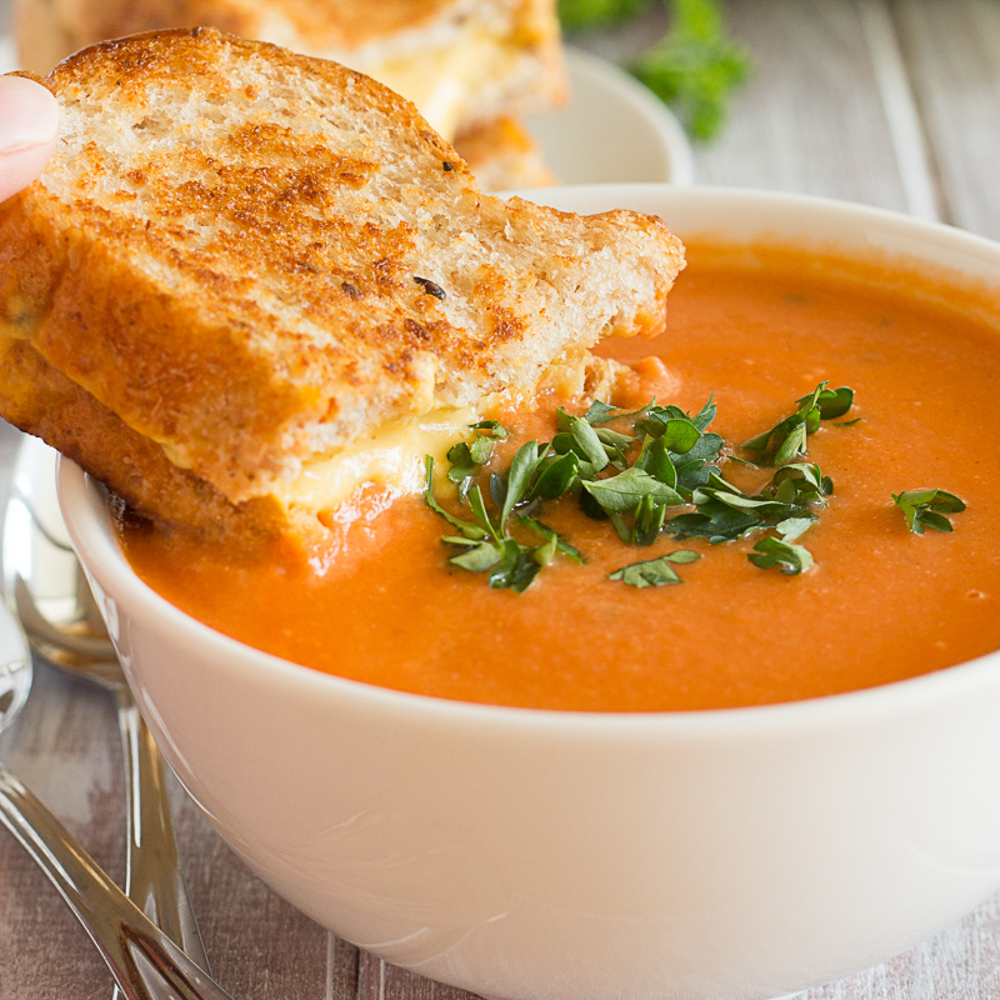 Grilled Cheese & Soup