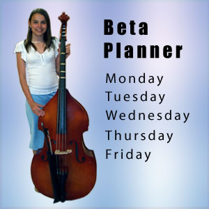 Picture of Beta schedule menu