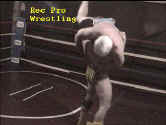 Barefoot Boy is lifted for a slam.
