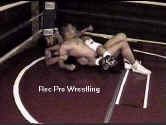 Jason applies a scissorhold