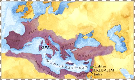 The Roman Empire at its peak