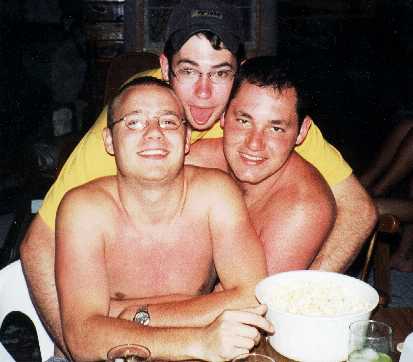 Cyrus, Scott, and Corey in Arkansas