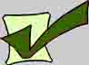 green check