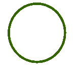 green circle
