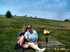 Aunt Mary's gravesite