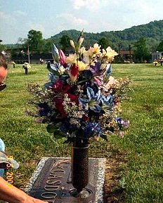 Aunt Francie and Uncle Jack's graves