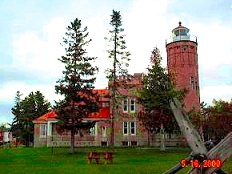 Lighthouse at Mackinac Straits