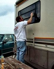 Clean the windows