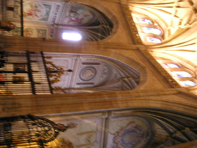 En el Catedral de Segovia.