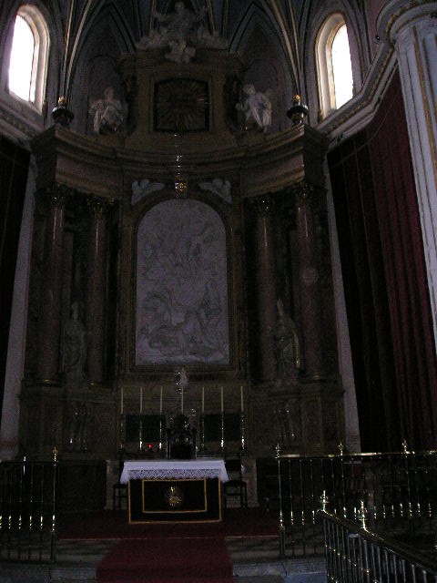 Main section of the cathedral.