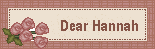 My Dear Hannah Quilt