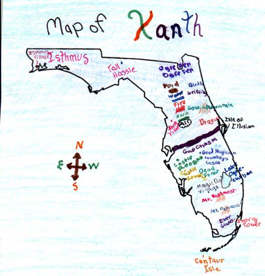 Map of Xanth1