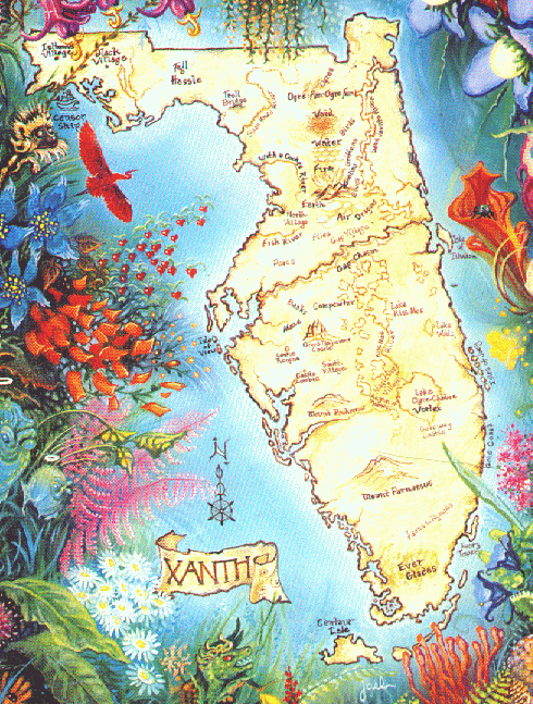 Map of Xanth 2